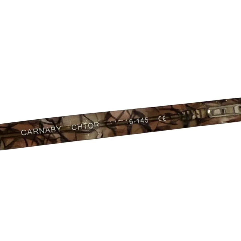 Elton John Eyewear Carnaby Brown Tortoise Unisex Frames Square